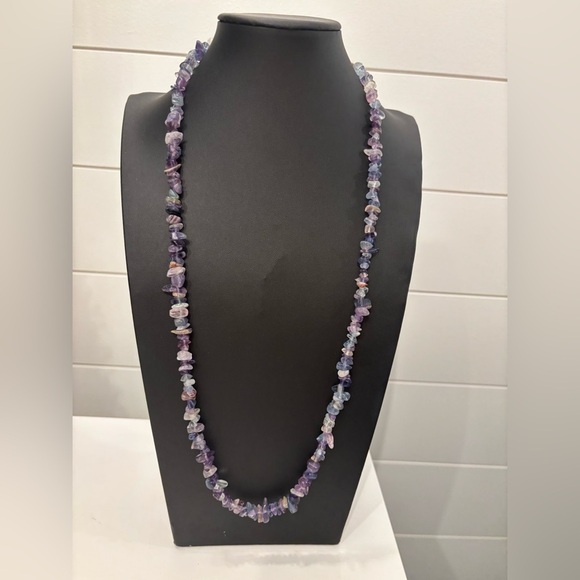 Free People Long Stone Necklace/belly chain NWT - Picture 4 of 5